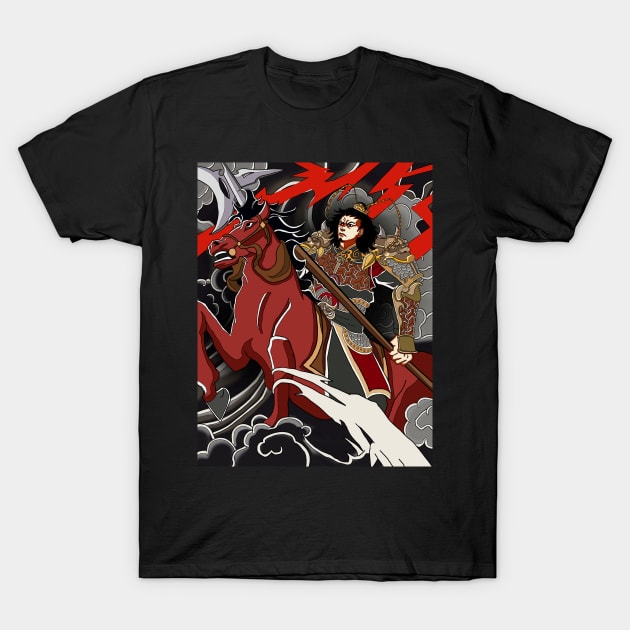 Lu Bu Fengxian T-Shirt by Aq_tmk